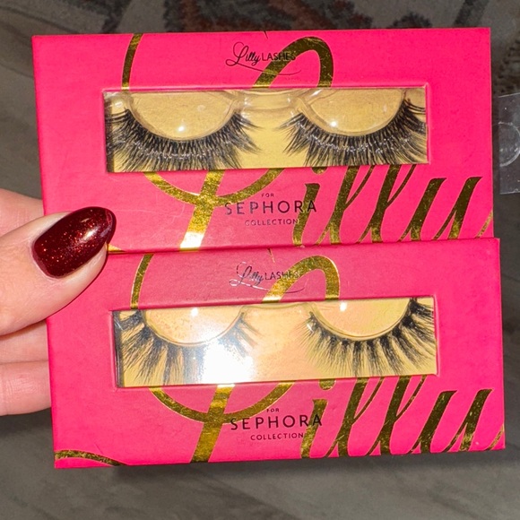 Velour, Lilly Lashes, Huda Beauty Premium False Eyelash Set Bundle NWT - Picture 2 of 4